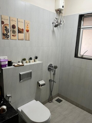 Bathroom in 2 BHK Apartment at Godrej Prime, Chembur – for Rent