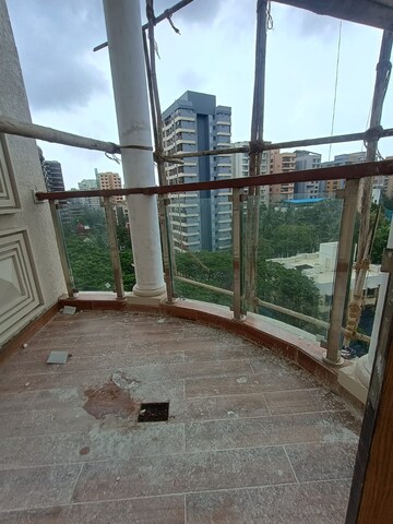 Balcony in 3 BHK Apartment at Vaibhavlaxmi Queens Avenue, Chembur – for Rent