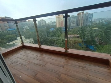 Balcony in 3 BHK Apartment at Vaibhavlaxmi Queens Avenue, Chembur – for Rent