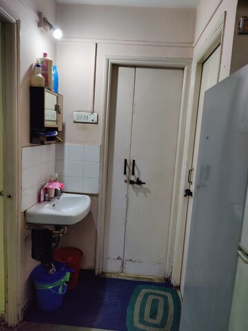 Bathroom in 2 BHK Apartment at Guru Ganesh Nagar Society, Kothrud – for Sale