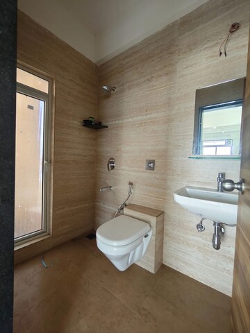Bathroom in 2 BHK Apartment at Heritage Solitaire, Chembur – for Rent