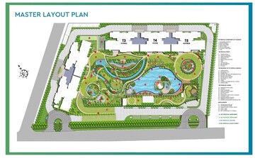 Master Plan in 3 BHK Apartment at Godrej Tropical Isle, Sector 146 – for Sale