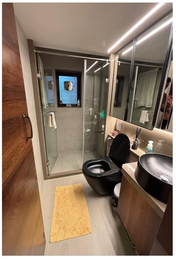 Attached Bathroom in 2 BHK Apartment at Express Apartment, Yari Road – for Rent