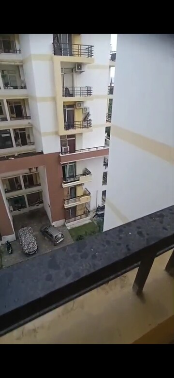 Balcony in 2 BHK Apartment at Lakshya Height II, Sushant Golf City – for Rent