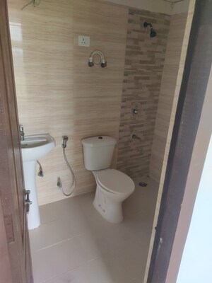 Bathroom in 3 BHK Apartment at Amrapali Crystal Homes, Sector 76 – for Rent