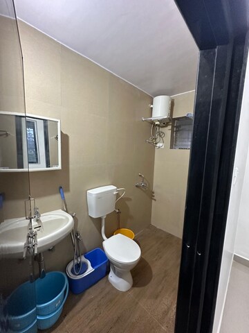 Bathroom in 2 BHK Apartment at Porvorim – for Rent