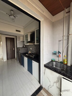 Kitchen in 2 BHK Apartment at Regency Anantam, Dombivli East – for Rent