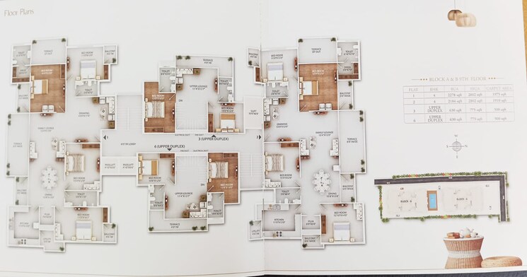 Floor Plan, bariatu 3 Bedroom 1440 Sq.Ft. Apartment In Bariatu Ranchi 9302779