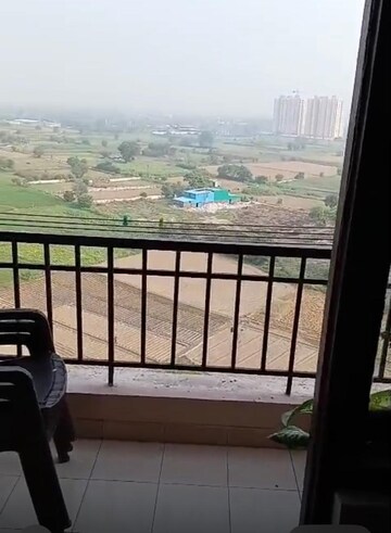Balcony in 2 BHK Apartment at Techman Moti Residency, Raj Nagar Extension – for Sale