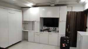 Living Room in 1 BHK Apartment at Hiranandani Gardens Canna, Powai – for Rent