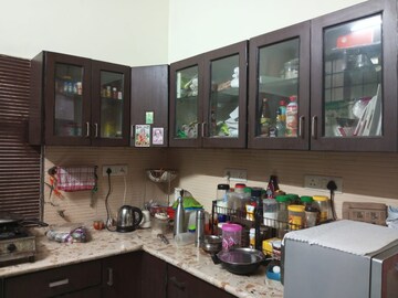 Kitchen in 2 BHK Builder Floor at Ashoka Enclave – for Rent
