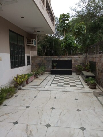 Balcony in 2 BHK Builder Floor at Ashoka Enclave – for Rent