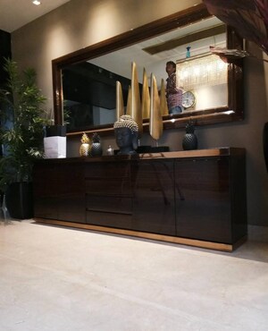 Living Room in 5 BHK Apartment at Salcon The Verandas, Sector 54 – for Rent