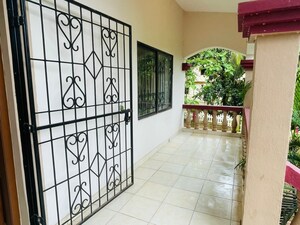 Balcony in 3 BHK Villa at Nachinola – for Rent