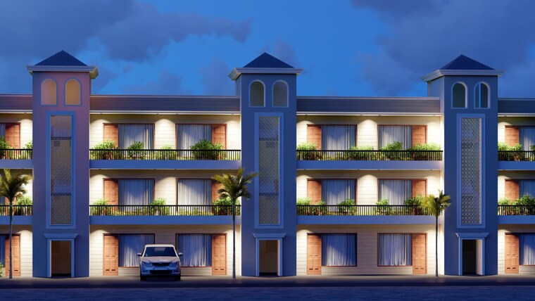 Exterior View, kharar mohali road 2 Bedroom 900 Sq.Ft. Apartment In Kharar Mohali Road Kharar 9302939