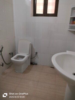Bathroom in 3 BHK Builder Floor at Sector 14 – for Rent