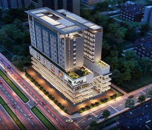  Office Space – Exterior View View at Shagun City Center, Pi Greater Noida - for Sale