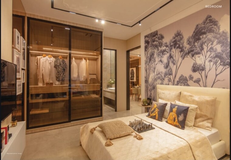 Bedroom, transcon-triumph-tower 2 Bedroom 748 Sq.Ft. Apartment In Andheri West Mumbai 9302949