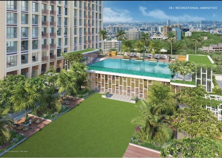 Exterior View, transcon-triumph-tower 2 Bedroom 748 Sq.Ft. Apartment In Andheri West Mumbai 9302949