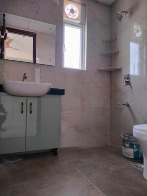 Bathroom in 3.5 BHK Builder Floor at Smart World Gems, Sector 89 – for Rent