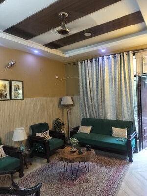 Living Room in 2 BHK Independent House at RWA Apartments Sector 71, Sector 71 – for Rent
