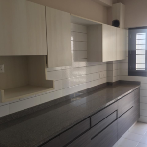 Kitchen in 3 BHK Builder Floor at Kohli One Housing Malibu Condominiums High Rise, Tikri – for Rent