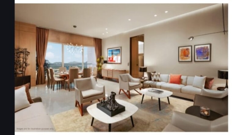 Living Room, transcon-triumph-tower-3 2 Bedroom 822 Sq.Ft. Apartment In Andheri West Mumbai 9303016