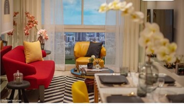 Living Room in 2 BHK Apartment at Transcon Triumph Tower 3, Andheri West – for Sale