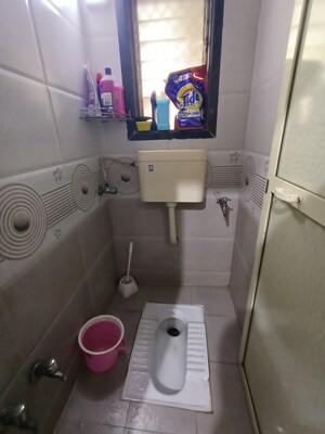 Bathroom in 1 BHK Apartment at Dombivli West – for Rent