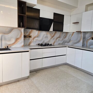 Kitchen in 3 BHK Builder Floor at Kohli One Malibu Town, Malibu Town – for Rent