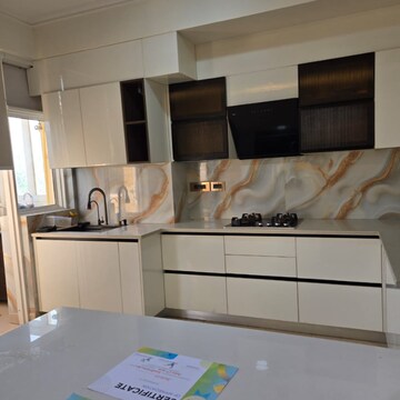 Kitchen in 3 BHK Builder Floor at Kohli One Malibu Town, Malibu Town – for Rent