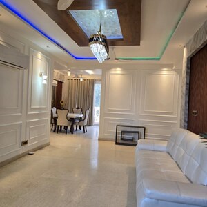 Living Room in 3 BHK Builder Floor at Kohli One Malibu Town, Malibu Town – for Rent