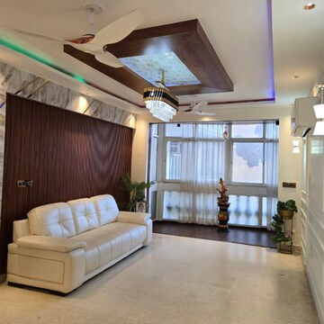 Living Room in 3 BHK Builder Floor at Kohli One Malibu Town, Malibu Town – for Rent