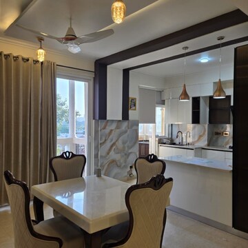 Living Room in 3 BHK Builder Floor at Kohli One Malibu Town, Malibu Town – for Rent