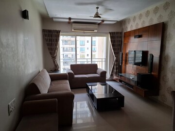 Living Room in 2 BHK Apartment at Rustomjee OZone, Goregaon West – for Rent