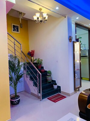Staircase in 3 BHK Villa at Paramount Golfforeste Villas, Zeta I Greater Noida – for Sale