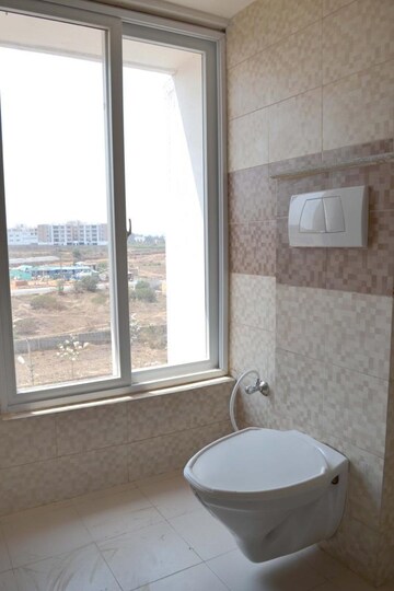 Bathroom in 4 BHK Apartment at Unishire The Ledge, Jakkuru – for Rent