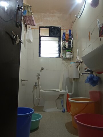 Bathroom in 1 BHK Apartment at Spring Dales, Kharadi – for Rent