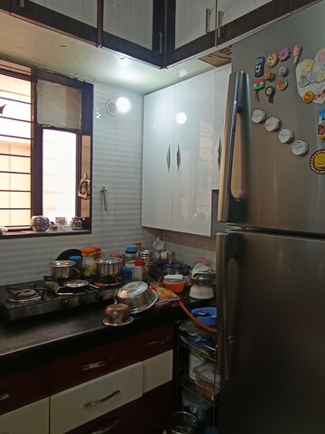 Kitchen in 1 BHK Apartment at Spring Dales, Kharadi – for Rent