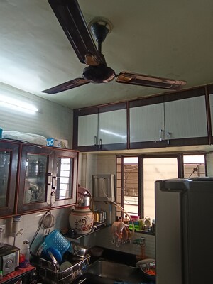 Kitchen in 1 BHK Apartment at Spring Dales, Kharadi – for Rent