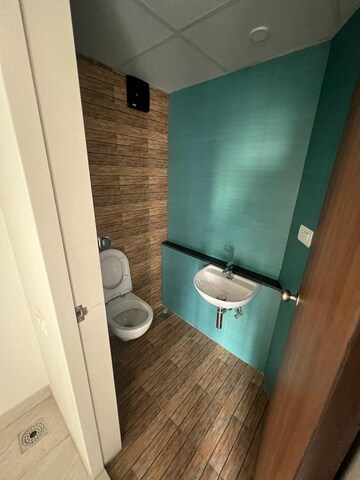Bathroom in 1 BHK Apartment at Lodha Crown Quality Homes, Majiwada – for Sale