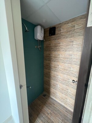 Bathroom in 1 BHK Apartment at Lodha Crown Quality Homes, Majiwada – for Sale