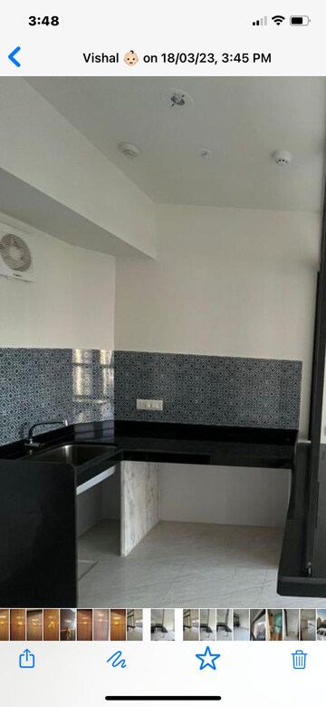 Kitchen in 1 BHK Apartment at Lodha Crown Quality Homes, Majiwada – for Sale