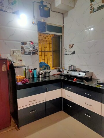 Kitchen in 1 BHK Apartment at Sai Ambe Prerna, Ghansoli – for Rent