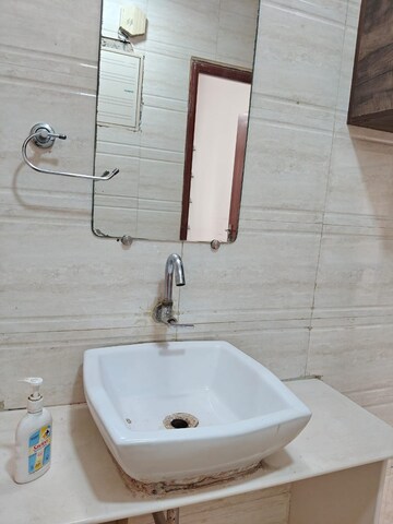 Bathroom in 3 BHK Apartment at Swastik Regalia, Waghbil – for Rent