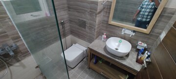 Bathroom in 3.5 BHK Apartment at Elite Golf Green, Sector 79 – for Rent
