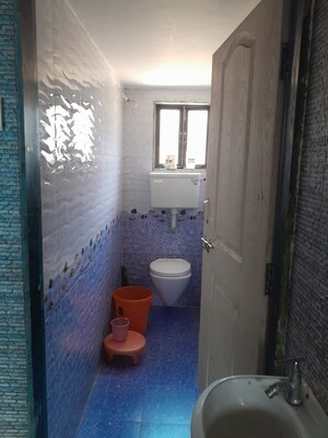 Bathroom in 1 BHK Apartment at Mahape – for Rent