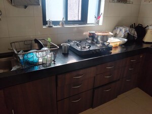 Kitchen in 2.5 BHK Apartment at Organic Dhanorina, Dhanori – for Sale
