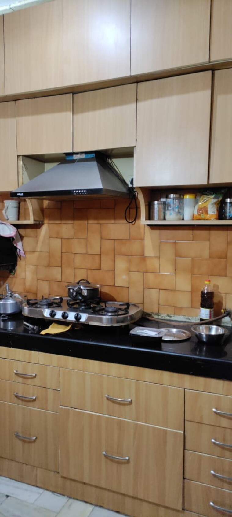 Kitchen, bhopura 3 Bedroom 1000 Sq.Ft. Builder Floor In Bhopura Ghaziabad 9303330