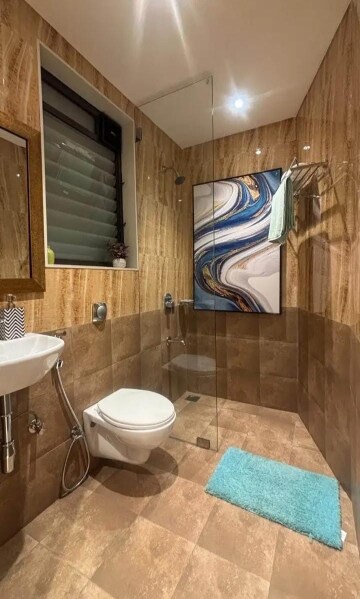 Bathroom in 1 BHK Apartment at Swastik Heights Bhayander East, Bhayandar East – for Sale